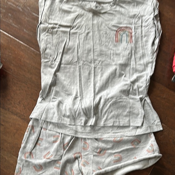 Target Gray and Red Pajama Set for Comfortable Sleep - Picture 1 of 1
